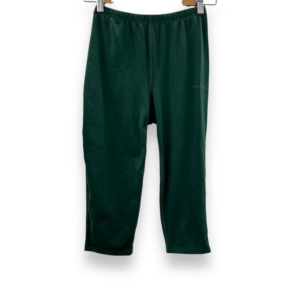 Outdoor Voices Dark Hunter Green Mid‎ Rise Capri Pull-On Leggings Sz S - Picture 1 of 9